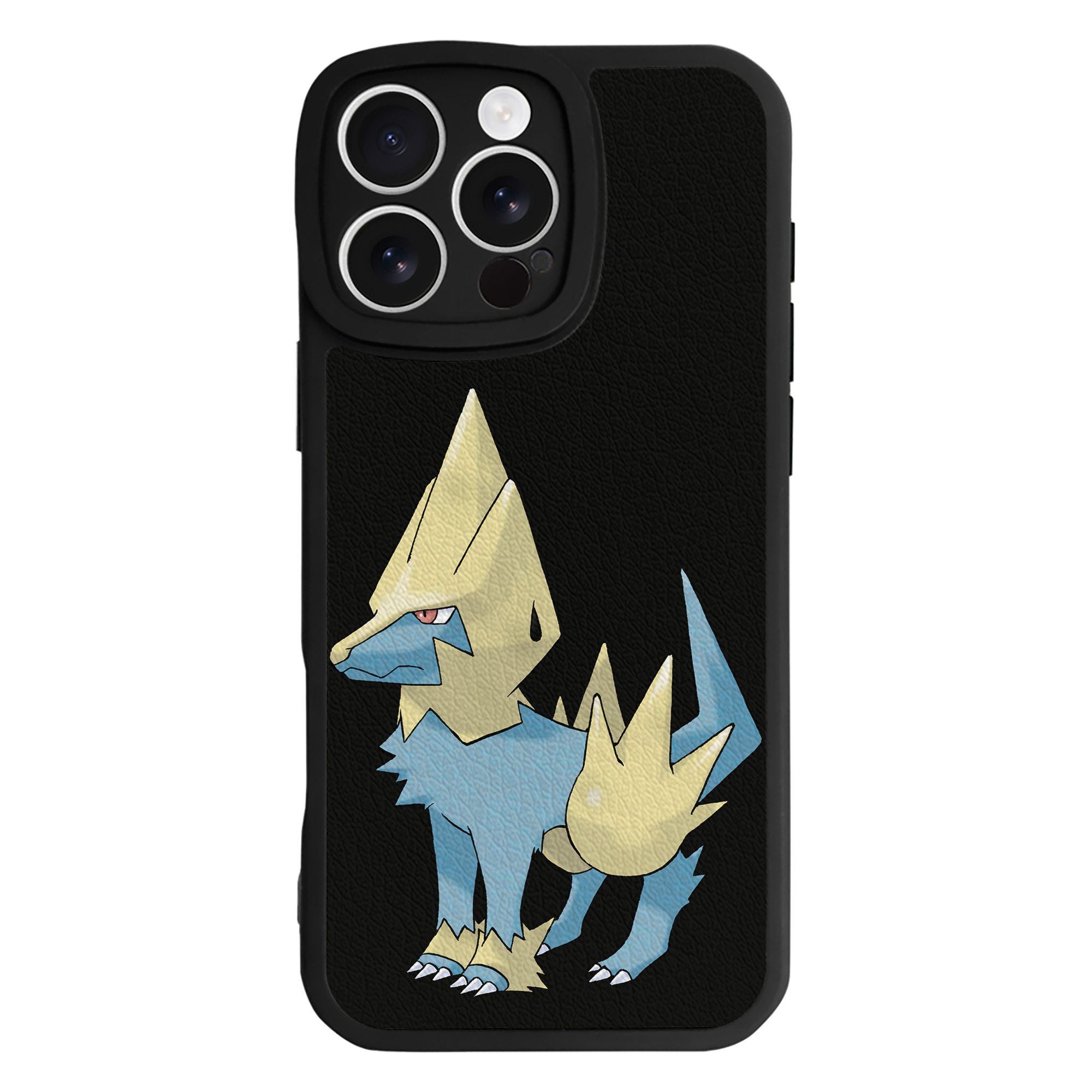 （画像用） ポケットモンスター Pokémon 【iPhone 16シリーズ対応】シリコンスマホケース（レザー調） 材質：シリコン